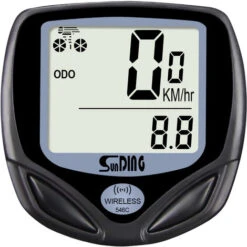 Compteur De Vélo Sans Fil, étanche Ordinateur De Vélo Avec Rétroéclairage LCD D'affichage De L'écran Compteur Kilométrique De Vitesse Et Odomètre De Route Chronomètre De Vélo -Versailles