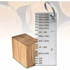 Jauge D'épaisseur De Tôle，Plaqu Metal，Jauge D'épaisseur, Plaqu Metal，outil D'inspection Plaqué De Taille De Calibre De Soudure De Jauge D'épaisseur De Fil/métal Guazhuni -Promos Outil Virtuose Magasin 46338354 5