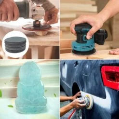 Lot De 50 Disques De Ponçage, Rond Papier De Verre, 125mm Disques Abrasifs Auto-Agrippants, Disques Abrasif De Ponçage Humide Et Sec 3000/4000/5000/7000/10000 Pour Le Flocage, Papier Abrasif 10 Lot De 50 Disques De Ponçage, Rond Papier De Verre, 125mm Disques Abrasifs Auto-Agrippants, Disques Abrasif De Ponçage Humide Et Sec 3000/4000/5000/7000/10000 Pour Le Flocage, Papier Abrasif -Promos Outil Virtuose Magasin 46790790 4