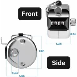 Compteur à Cliquet 4 Chiffres - Compteur Manuel En Métal - Click To Count 11 Compteur à Cliquet 4 Chiffres - Compteur Manuel En Métal - Click To Count -Promos Outil Virtuose Magasin 48806163 5