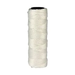 Cordeau Nylon 1,3mm Blanc 50m