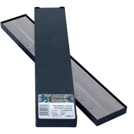 H&S Feuilles Clinquant En Panneaux 50x300x0,20mm 10f/p H+S 1 PCS 3 H&S Feuilles Clinquant En Panneaux 50x300x0,20mm 10f/p H+S 1 PCS