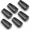 Protecteur En Caoutchouc Embouts Pour Bâtons De Marche Nordique Trekking Protecteurs Pour Asphalte Tampon Pour Bâtons De Trekking Fontainebleau Noir 6 Pièces