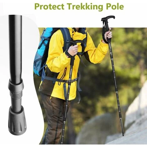 Protecteur En Caoutchouc Embouts Pour Bâtons De Marche Nordique Trekking Protecteurs Pour Asphalte Tampon Pour Bâtons De Trekking Fontainebleau Noir 6 Pièces 7 Protecteur En Caoutchouc Embouts Pour Bâtons De Marche Nordique Trekking Protecteurs Pour Asphalte Tampon Pour Bâtons De Trekking Fontainebleau Noir 6 Pièces – Image 5