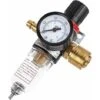 Régulateur D'air 1/4, 1/4 - Filtre à Air - Compresseur D'humidité - Séparateur D'eau Et D'huile - Régulateur De Pression - Lubrifiant Pour Compresseur Et Outils à Air Fontainebleau -Promos Outil Virtuose Magasin 50922603 1
