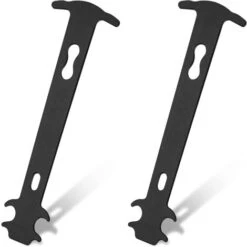 Outil D'usure D'Indicateur De Chaîne De Vélo Règle De Mesure De Jauge De Chaînes De Vélo Outil De Rail Détection Remplacement D'usure De Chaîne De Vélo Étrier De Testeur De Chaîne Fontainebleau Noir 2