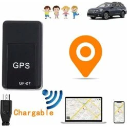 GDRHVFD Mini Traceur Gps, Anti-Voleur Portable En Temps Réel Personnel Et Véhicule Longue Veille Gps Tracker