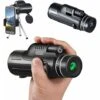 Télescope Monoculaire 120x100 Avec Vision Nocturne, Monoculaires Pour L'observation Des étoiles Pour Adultes, Longues-vues D'observation Portables Haute Puissance Bak4 Pour L'observation Des Oiseaux,(noir)-BISBISOUS 2 Télescope Monoculaire 120x100 Avec Vision Nocturne, Monoculaires Pour L'observation Des étoiles Pour Adultes, Longues-vues D'observation Portables Haute Puissance Bak4 Pour L'observation Des Oiseaux,(noir)-BISBISOUS -Promos Outil Virtuose Magasin 53815089 1