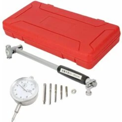 Jauge D'Alésage 50-160MM, Vérificateur D'Alésage Indicateur De Jauge D'Alésage Calibre Du Diamètre Intérieur Kit Pour Mesurer Dimensions Internes Des Pièces, Cadran Alésage Macaron 10 Jauge D'Alésage 50-160MM, Vérificateur D'Alésage Indicateur De Jauge D'Alésage Calibre Du Diamètre Intérieur Kit Pour Mesurer Dimensions Internes Des Pièces, Cadran Alésage Macaron -Promos Outil Virtuose Magasin 53963193 4