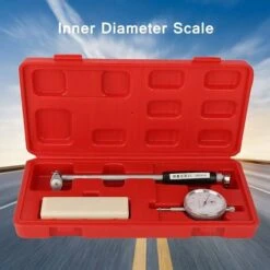 Jauge D'Alésage 50-160MM, Vérificateur D'Alésage Indicateur De Jauge D'Alésage Calibre Du Diamètre Intérieur Kit Pour Mesurer Dimensions Internes Des Pièces, Cadran Alésage Macaron 11 Jauge D'Alésage 50-160MM, Vérificateur D'Alésage Indicateur De Jauge D'Alésage Calibre Du Diamètre Intérieur Kit Pour Mesurer Dimensions Internes Des Pièces, Cadran Alésage Macaron -Promos Outil Virtuose Magasin 53963193 5