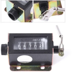 Mini Compteur Mécanique Manuel Comptage 5 Chiffres Arithmomètre Macaron -Promos Outil Virtuose Magasin 54070159 3