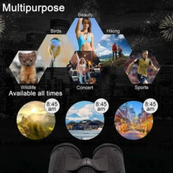 Jumelles Compactes 12 × 42 Avec Adaptateur Pour Smartphone Et Objectif BAK4 Prism FMC, Jumelles Professionnelles Pour L'observation Des Oiseaux, Les événements Sportifs, Les Visites (noir) -BISBISOUS 10 Jumelles Compactes 12 × 42 Avec Adaptateur Pour Smartphone Et Objectif BAK4 Prism FMC, Jumelles Professionnelles Pour L'observation Des Oiseaux, Les événements Sportifs, Les Visites (noir) -BISBISOUS -Promos Outil Virtuose Magasin 54454892 4