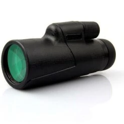 Télescope Monoculaire Haute Puissance 12x50, Monoculaires étanches Avec Objectif FMC Et Prisme BAK4 Pour L'observation Des Oiseaux, Le Camping, Le Tourisme (noir) -BISBISOUS