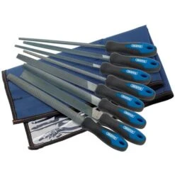 Jeu De Limes Et De Râpe D'ingénieur 8 Pcs 200 Mm 44961 Draper Tools