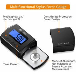 Neoteck Digital Stylus Force Échelle Gauge Testeur 0,01g Balance électrique Noir -Promos Outil Virtuose Magasin 55168495 3