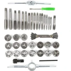 Set De Tarauds Et Filières Outils De Coupe Filetage, Métrique Robinet Et Die Set Filetage En Alliage D'acier Outil (40 PCS) -Promos Outil Virtuose Magasin 57342201 4