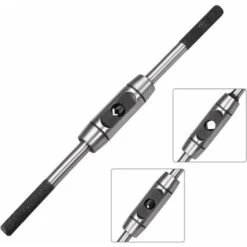 Linksdrehender Verstellbarer Gewindebohrerhalter Windeisengriff Für Metrisches M6-M14 Gewindebohrer Senker Gewindebohrer Werkzeugkörper Druckguss, BR-Life 9 Linksdrehender Verstellbarer Gewindebohrerhalter Windeisengriff Für Metrisches M6-M14 Gewindebohrer Senker Gewindebohrer Werkzeugkörper Druckguss, BR-Life -Promos Outil Virtuose Magasin 58069220 3