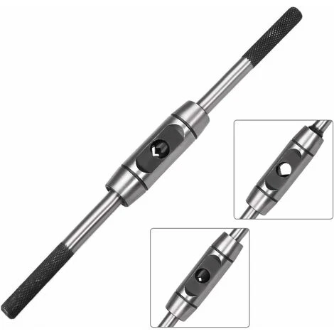 Linksdrehender Verstellbarer Gewindebohrerhalter Windeisengriff Für Metrisches M6-M14 Gewindebohrer Senker Gewindebohrer Werkzeugkörper Druckguss, BR-Life 5 Linksdrehender Verstellbarer Gewindebohrerhalter Windeisengriff Für Metrisches M6-M14 Gewindebohrer Senker Gewindebohrer Werkzeugkörper Druckguss, BR-Life – Image 3