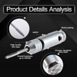 BR-Vie Ratschen-Gewindebohrerhalter Mit Verstellbarem T-Griff Mit 5 M3/M4/M5/M6/M8 Schrauben -Promos Outil Virtuose Magasin 58069268 3