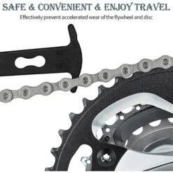 Outil D'usure D'Indicateur De Chaîne De Vélo Règle De Mesure De Jauge De Chaînes De Vélo Outil De Rail Détection Remplacement D'usure De Chaîne De Vélo Étrier De Testeur De Chaîne，T-Audace -Promos Outil Virtuose Magasin 58164797 4