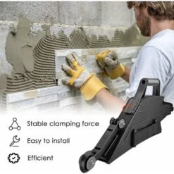 LYCXAMES -- Banjo Plaquiste Banjo Placo Avec Roue D'angle Intérieure à Changement Rapide Sangles Réglables Outil De Joint De Panneau De Gypse Opération à Droite/Gauche -Promos Outil Virtuose Magasin 58373260 3