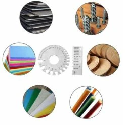 2 Jauge D'épaisseur De La Plaque Métallique, Une Jauge De Fil D'épaisseur, Jauge Tôle, Calibre De Fil/métal Outil De Soudage, Mesure Manuelle Fournitures——VEBTles -Promos Outil Virtuose Magasin 58514892 4