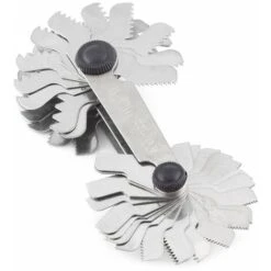 Jauge De Mesure De Filetage Jauge De Filetage Outil De Mesure Du Pas De Vis à 60 Degrés En Acier Inoxydable (métrique Et Imper) -Promos Outil Virtuose Magasin 58574191 4