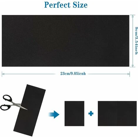 Papier De Verre, 50 Pcs Papiers De Verre Carrosserie à L'eau Pour Polissage Et Ponçage, Papier à Poncer à L'eau Utilise Pour Bois Peinture Verre (320 400 600 800 1000 1200 1500 2000 2500 3000 Mailles) 7 Papier De Verre, 50 Pcs Papiers De Verre Carrosserie à L'eau Pour Polissage Et Ponçage, Papier à Poncer à L'eau Utilise Pour Bois Peinture Verre (320 400 600 800 1000 1200 1500 2000 2500 3000 Mailles) – Image 5