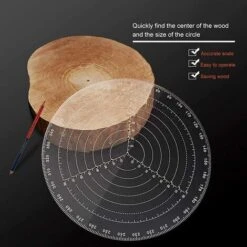Sourcing Map Outil De Centrage Rond En Acrylique Pour Tournage Du Bois 200 Mm -Promos Outil Virtuose Magasin 58846858 5