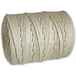 Cordeau De Maçon Universel Blanc Diamètre 1,5mm X Longueur 50m Corde Ficelle Tendeur