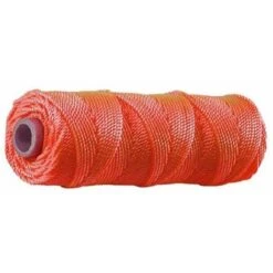 Cordeau De Maçon Universel Rouge Diamètre 1,75mm X Longueur 50m Corde Ficelle Tendeur