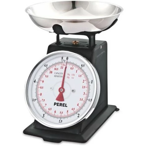 Perel BALANCE DE CUISINE ANALOGIQUE - 5 Kg / 20 G 3 Perel BALANCE DE CUISINE ANALOGIQUE - 5 Kg / 20 G