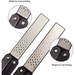 DENUOTOP Cales à Poncer Aiguiseurs De Couteau, 400/600 Grit Pliant Poche Diamant Pierre à Aiguiser, Poche à Double Face Pierre à Aiguiser Pour Camping En Plein Air Cuisine Jardin -Promos Outil Virtuose Magasin 60005144 3