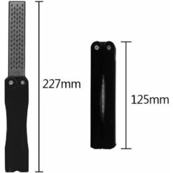 DENUOTOP Cales à Poncer Aiguiseurs De Couteau, 400/600 Grit Pliant Poche Diamant Pierre à Aiguiser, Poche à Double Face Pierre à Aiguiser Pour Camping En Plein Air Cuisine Jardin -Promos Outil Virtuose Magasin 60005144 4