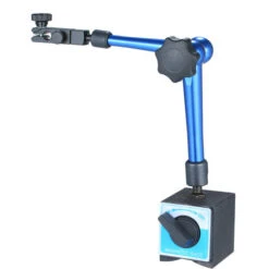 350mm Base Magnétique Bras Universels Heavy Duty Support Magnétique Cadran Base Magnétique Support Pour Cadran Numérique Test Jauge Indicateur Avec 154lbs Tirez,Bleu