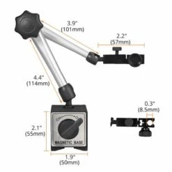 Support De Mesure Magnétique Pour Comparateur à Cadran Avec Serrage Base 80kg -Promos Outil Virtuose Magasin 60634009 2