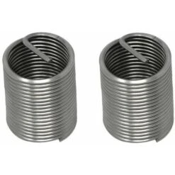 2x Insert Fileté M14x1,25x8,4 Ressort Filet Rapporté Standard Acier Inoxydable V-coil Réparation Renforcement Filetage Foiré Taraudage