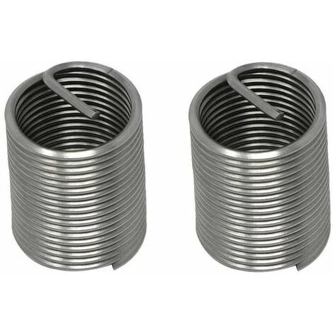 2x Insert Fileté M14x1,25x8,4 Ressort Filet Rapporté Standard Acier Inoxydable V-coil Réparation Renforcement Filetage Foiré Taraudage 3 2x Insert Fileté M14x1,25x8,4 Ressort Filet Rapporté Standard Acier Inoxydable V-coil Réparation Renforcement Filetage Foiré Taraudage