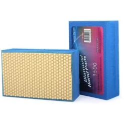 Cale à Poncer à Main De 1500 Grains, Bloc De Meulage De Polissage, Abrasif 55x90x28mm Pierre/Verre/carrelage/béton/Granit/marbre, Ponçage Manuel (1PC)