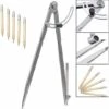 Compas Pointu 300 Mm / 12 Pouces, Grand Crayon Marqueur Avec Porte-crayon Pour Cercles De Dessin, Menuiserie, Travail Du Métal Et Travail Du Cuir -Promos Outil Virtuose Magasin 62764704 1