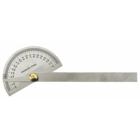 Rapporteur D'angle Inox Diam 90 Mm - Lg 150 Mm 3 Rapporteur D'angle Inox Diam 90 Mm - Lg 150 Mm