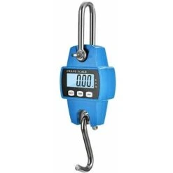 Balance Suspendue Industrielle Balance De Grue Industrielle Résistante LCD Balance De Grue électronique De Haute Précision Pour La Chasse à La Ferme Industrielle 300 Kg / 0,1 Kg, Blue, 300kg-0.1kg