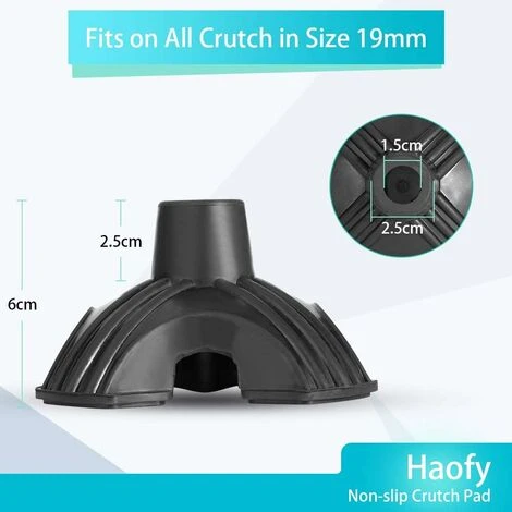 Embout De Canne De Marche, Arcenciél Pieds Et Pointes De Canne Et De Béquille, Patins De Remplacement En Caoutchouc Pour Cannes, Patins De Support Universels Stables à Quatre Points Pour Bâton De Marc 7 Embout De Canne De Marche, Arcenciél Pieds Et Pointes De Canne Et De Béquille, Patins De Remplacement En Caoutchouc Pour Cannes, Patins De Support Universels Stables à Quatre Points Pour Bâton De Marc – Image 5