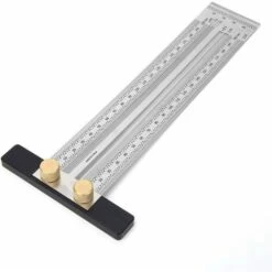 Trusquin De Traçage Trusquin Trusquin De Traçage Trusquin Outils De Traçage, T En Acier Inoxydable De Type Trou Règle Bois Traçage De Trusquin Outil De Mesure -Arcenciél(200mm) -Promos Outil Virtuose Magasin 64127894 4