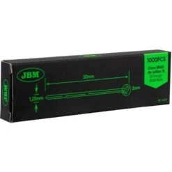 JBM 54000 JEU DE CLOUS SANS TÊTE TAILLE 18, 30X1,25 MM (1 000 PCS) -Promos Outil Virtuose Magasin 64737710 3