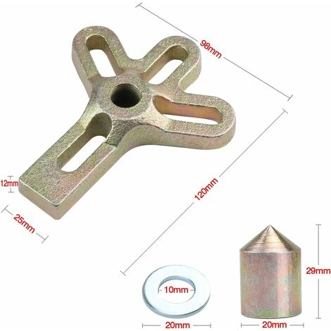 Lot De 13 Outils Pour équilibrage Harmonique, Extracteur De Volant, Extracteur De Vilebrequin, Extracteur De Volant D'inertie 5 Lot De 13 Outils Pour équilibrage Harmonique, Extracteur De Volant, Extracteur De Vilebrequin, Extracteur De Volant D'inertie – Image 3