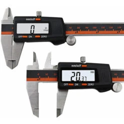Premier® Pied à Coulisse Digital 150mm LCD Vernier En Acier Numérique électronique -Promos Outil Virtuose Magasin 65489691 3
