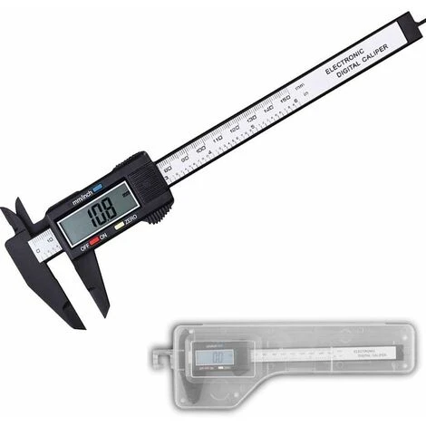 6 / 150mm LCD Digital Caliper Électronique Vernier Micromètre Outil De Mesure 3 6 / 150mm LCD Digital Caliper Électronique Vernier Micromètre Outil De Mesure