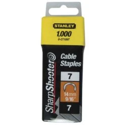 STANLEY AGRAFES CAVALIERS 10MM TYPE 7 - BOITE DE 1000 - 1-CT106T -Promos Outil Virtuose Magasin 65646791 5