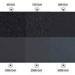 102 Pièces Papier Abrasif Humides/Secs Papier De Verre Grain 60 à 3000 Papier Poncer 7,6 X 14 Cm Pour Automobiles, Finition De Meubles En Bois -Promos Outil Virtuose Magasin 65789846 4